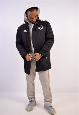 VINTAGE ADIDAS COAT BLACK