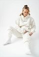 ARE AND BE CREAM TRACKSUIT BOTTOM