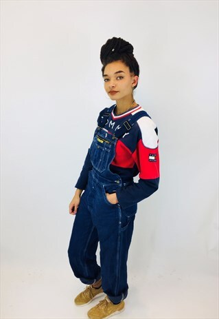 VINTAGE DENIM DUNGAREES