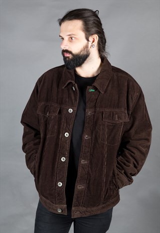 VINTAGE 90S TOMMY HILFIGER CORDUROY JACKET.