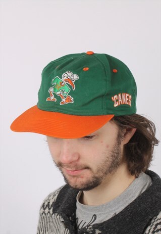 VINTAGE MIAMI UNIVERSITY BASEBALL CAP HAT