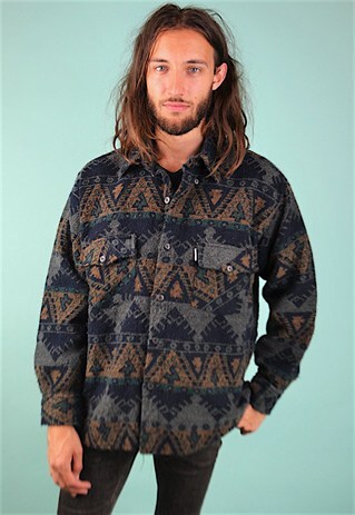VINTAGE 90'S PATTERNED SHIRT