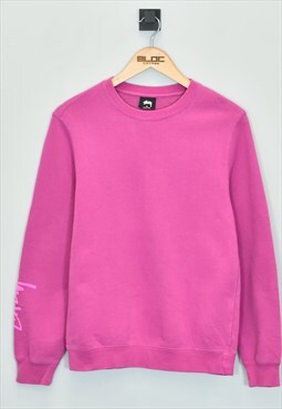 Vintage Stussy Sweatshirt Purple XSmall