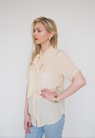 PUSSY BOW BLOUSE