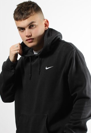 VINTAGE NIKE TICK LOGO HOODIE