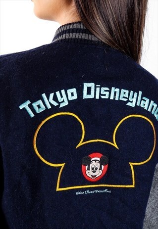 VINTAGE DISNEY BASEBALL JACKET J1474