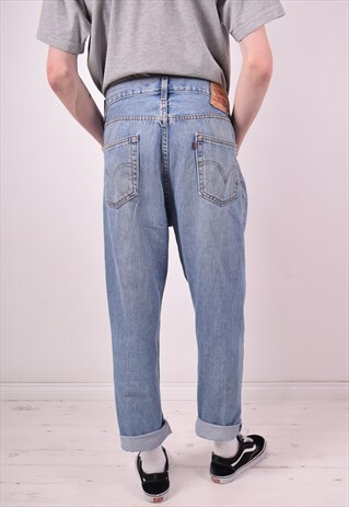 LEVI'S 550 MENS VINTAGE JEANS W36 L30 BLUE 90S