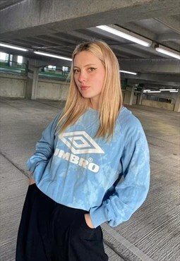 Vintage 90s Umbro Cloud Tie Dye Sweatshirt