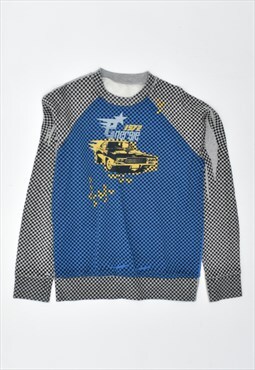 Vintage 90's Sweatshirt Jumper Grey