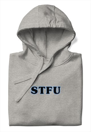 STFU Slogan hoodie