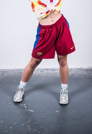 VINTAGE 1990S RED NIKE SPORTS SHORTS