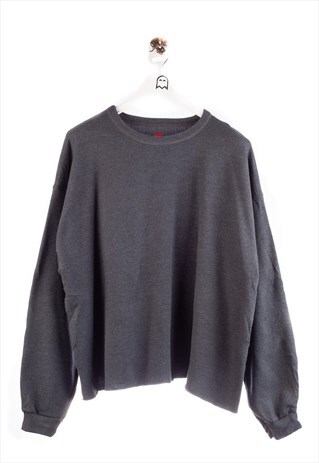 grey hanes sweatshirt