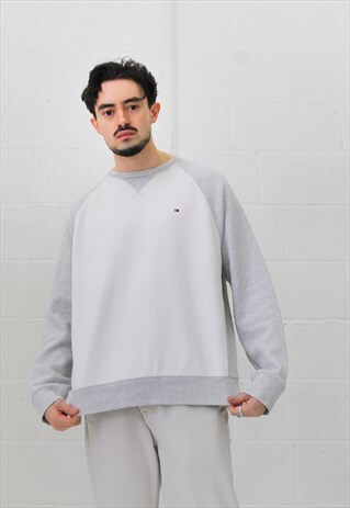 VINTAGE TOMMY HILFIGER CONTRAST SWEATSHIRT