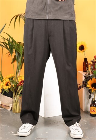 VINTAGE TROUSERS 80S IN BLACK