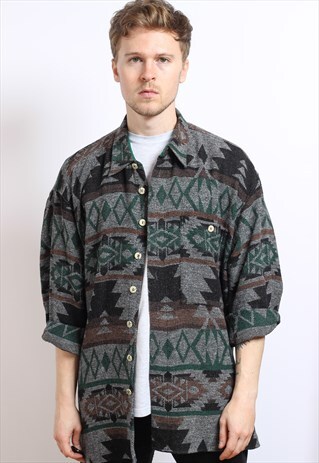 VINTAGE AZTEC NAVAJO SHIRT