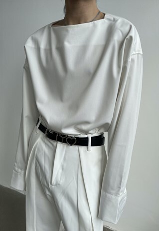 Men's Design solid color shirts A VOL.1