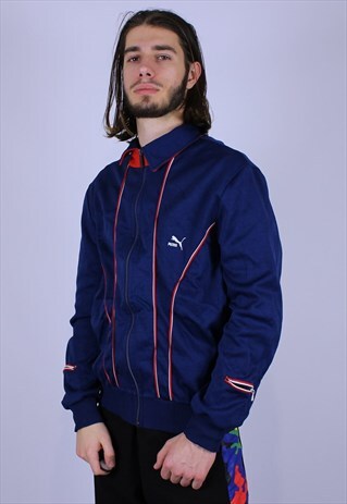 PUMA LIGHT JACKET VINTAGE TRACKSUIT RARE MEN