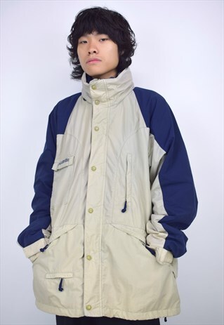 VINTAGE 90S COLUMBIA KHAKI JACKET