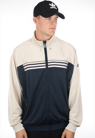 VINTAGE 90S ADIDAS TRACKSUIT TOP JACKET