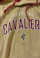 NBA REEBOK HOODIE EMBROIDERED CLEVELAND CAVALIERS SWEATSHIRT