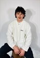 Vintage Size XL Fila Embroidered Sweatshirt In White