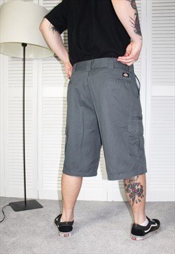 Vintage 90s Grey Dickies Chino Shorts 38' Waist