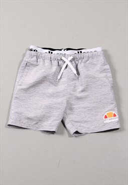 Vintage Ellesse Shorts in Grey Summer Gym Sportswear XS