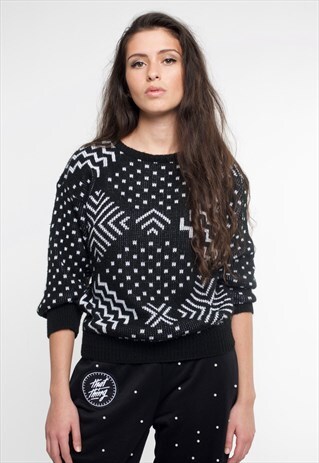 SPOTTY VINTAGE JUMPER