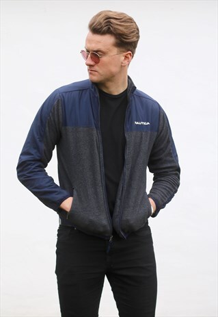 NAUTICA USA 90S FLEECE JACKET