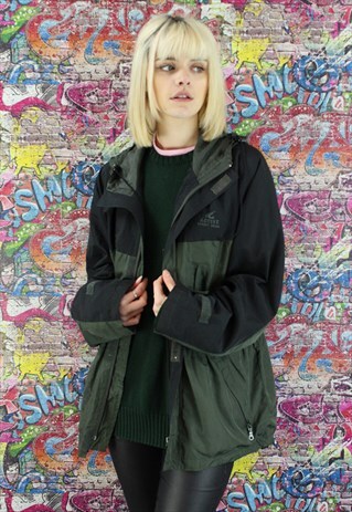 VINTAGE 90S SHELL JACKET/WINDBREAKER. UNISEX SPORTSWEAR.