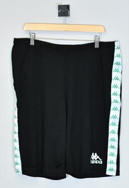 Vintage 1990's Kappa Shorts Black XLarge