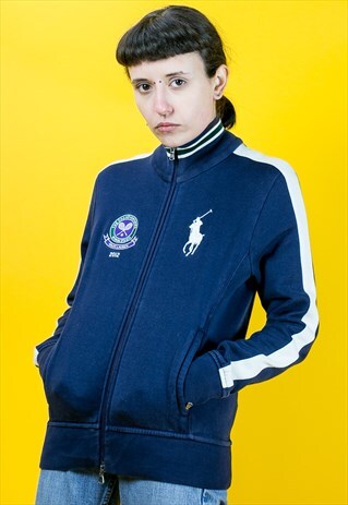 RALPH LAUREN WIMBLEDON TENNIS SPORTS JACKET JUMPER