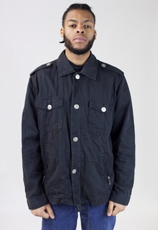 VINTAGE CALVIN KLEIN BLACK JACKET