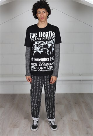 THE BEATLES LIVE IN PERSON UNISEX T-SHIRT