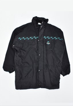 Vintage 90's Windbreaker Coat Black