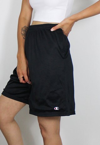 VINTAGE CHAMPION SHORTS W LOGO FRONT