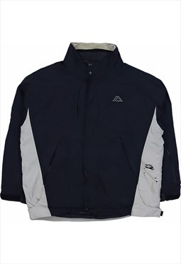 Kappa 90's Waterproof Zip Up Puffer Jacket XLarge (missing s