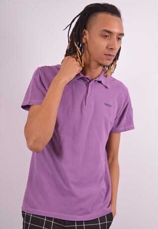VINTAGE REEBOK POLO SHIRT PURPLE