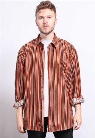 VINTAGE CORDUROY CORD SHIRT