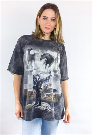 VINTAGE TIE DYE CHIEF T-SHIRT