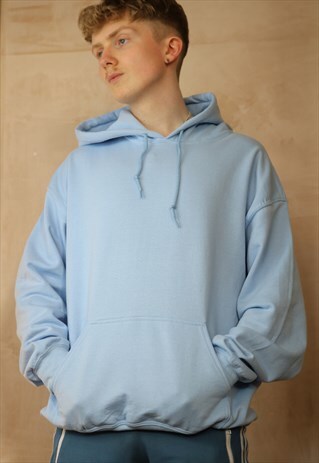 PALE BLUE HOODIE