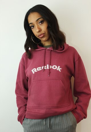 REEBOK RED HOODIE, SIZE 6-8