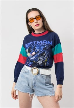 Batman Forever 90's graphic sweatshirt long sleeve