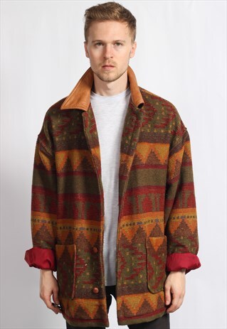 VINTAGE AZTEC FESTIVAL JACKET