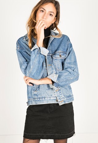 VINTAGE 80S LEVI'S DENIM JACKET / R0929