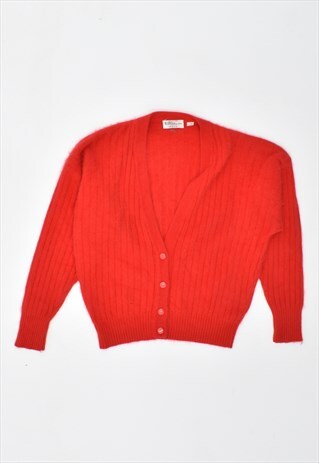 VINTAGE 90'S CARDIGAN SWEATER RED