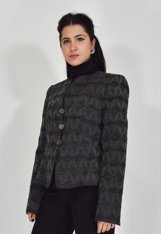 ARMANI JACKET CLASSIC STYLE BLACK/GREY