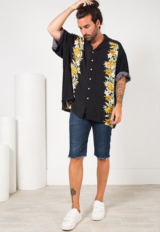 VINTAGE 80S HAWAIIAN SHIRT / S1778