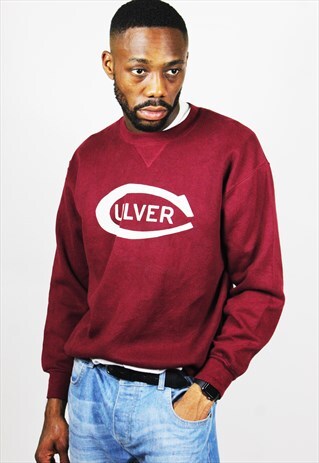 RETRO / 90'S / MAROON SWEATSHIRT