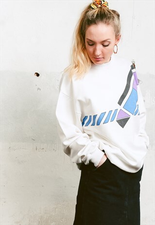 VINTAGE 80S SPORTS SWEATSHIRT